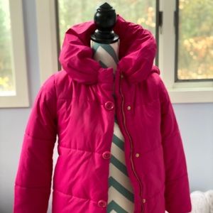 Kate Spade Pink Size M (140 / 10 Y) Girls Coat